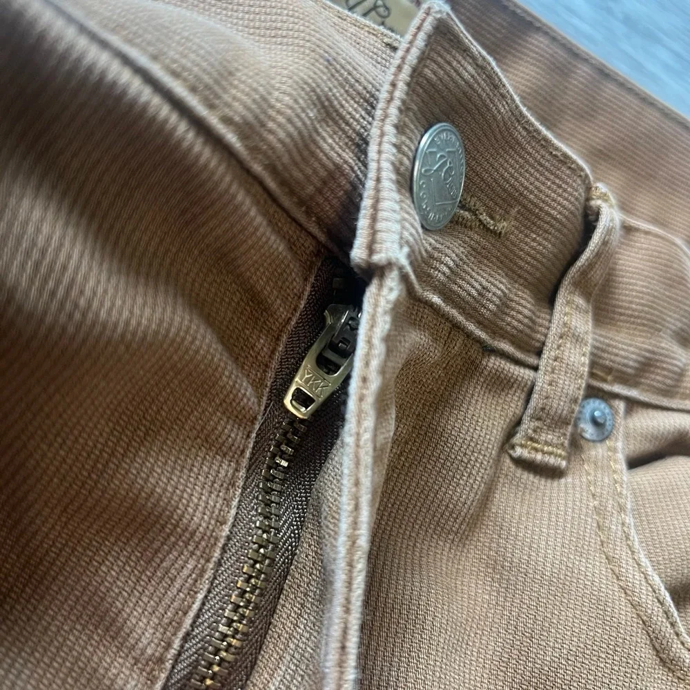 J. Crew 770 RARE Duck Print Lining Corduroy‎ Pants Mens 32x32 Brown Straight Fit